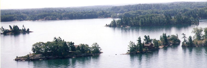 St Lawrence river 1000 Islands Ontario East Canada Thousand Islands